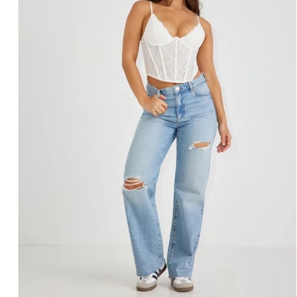 Garage Denim - Garage Denim Wide Leg Jean